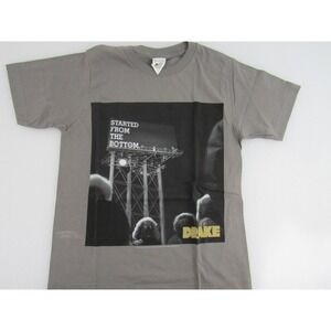 Drake Started from the Bottom t-shirt XSl‎ Logo Bay Island